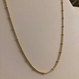 4/$12~Vintage Bead Station Chain